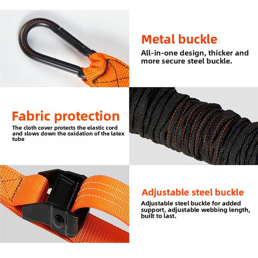 Elastic Pull-Up Assistance Bands with Handles for Home Gym Training