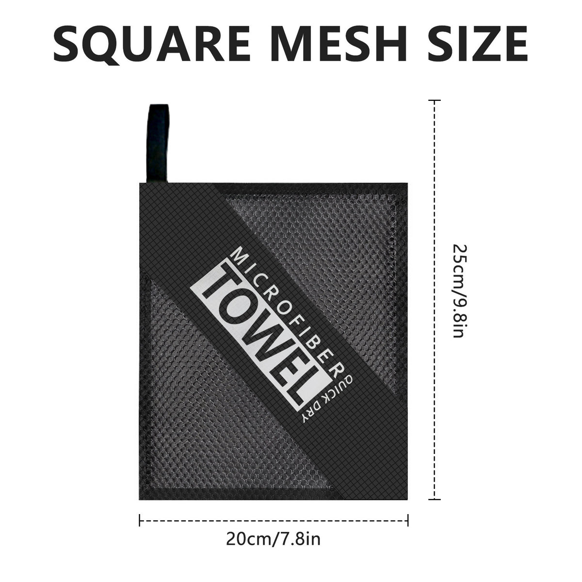 Quick-Dry Microfiber Sports and Gym Towel
