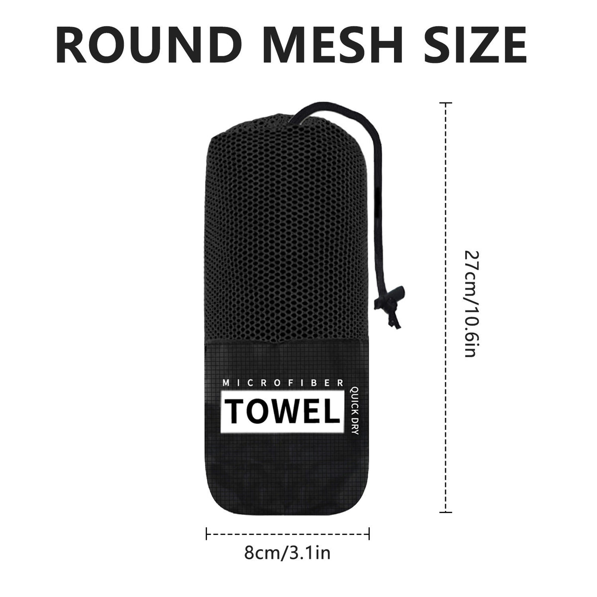 Quick-Dry Microfiber Sports and Gym Towel