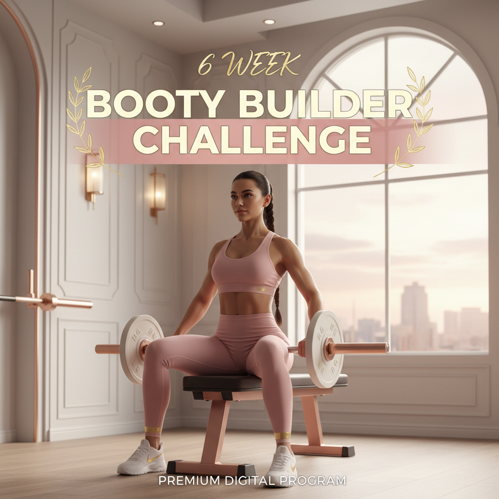 6 Week Booty Builder Challenge - Lumeskin Co Girl Gym